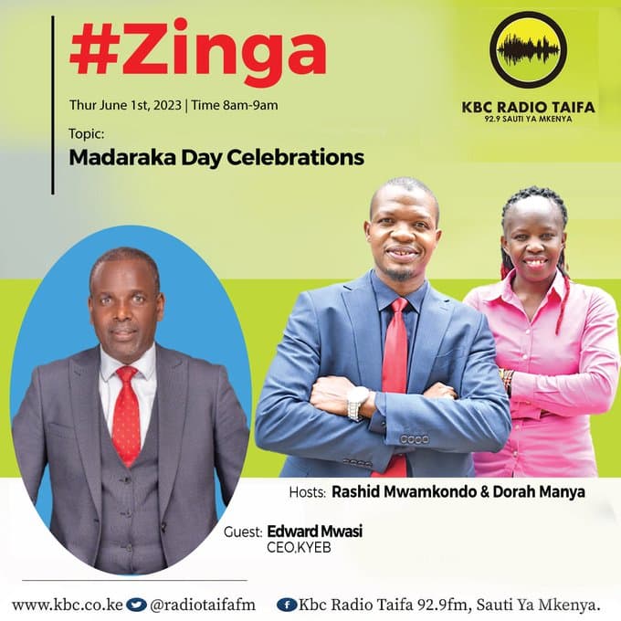 Zinga: Edward Mwasi asihi Wakenya kuzingatia masomo ya historia ya nchi