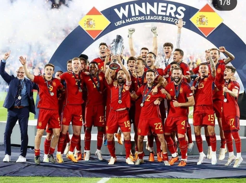 Spain beat Croatia on penalties to win Nations League
