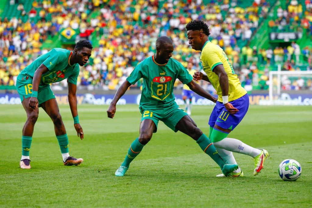 Mane double helps Senegal beat Brazil in friendly