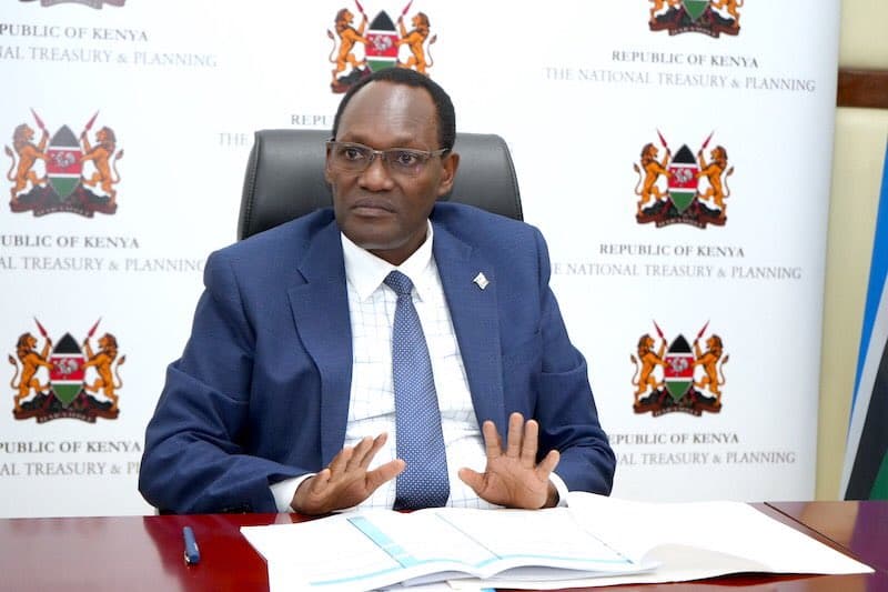 Treasury PS Dr. Chris Kiptoo