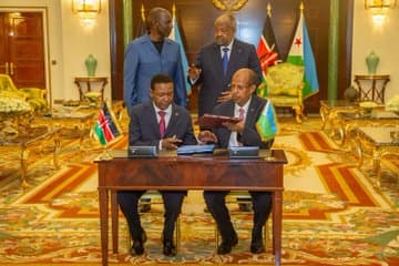 Kenya signs MoUs for cooperation with Djibouti