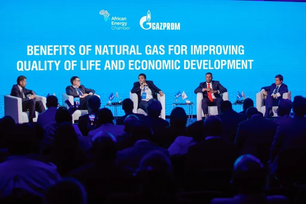 The event took place under the auspices of the African Energy Chamber with support from Gazprom