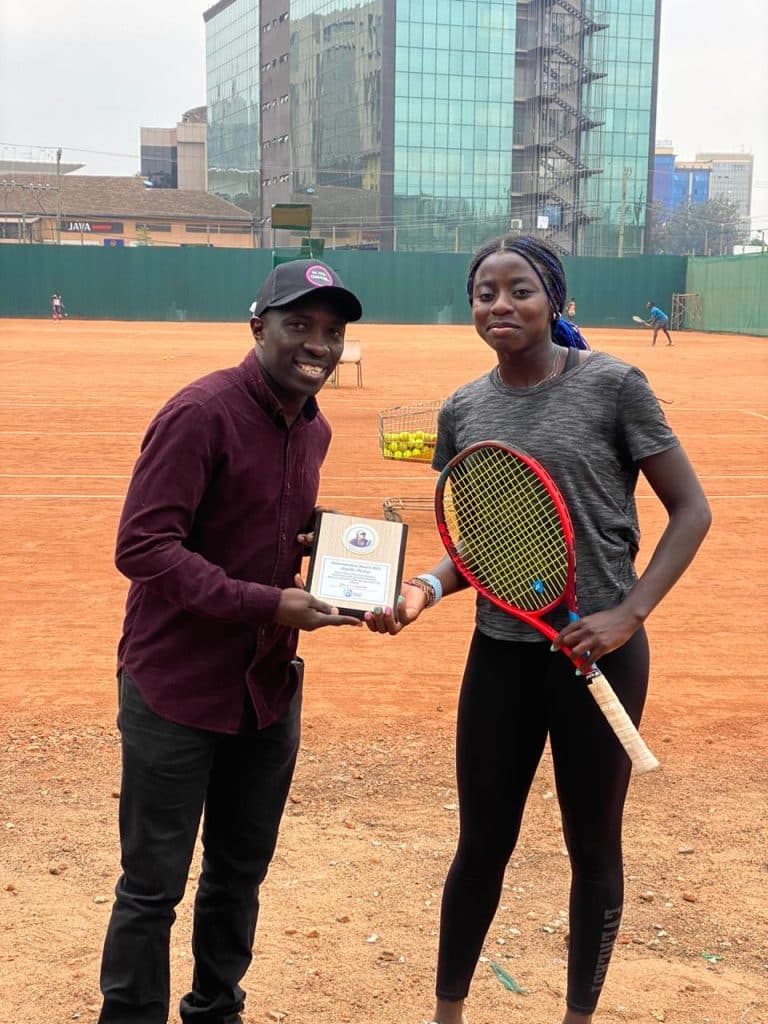 Obonyo awards tennis sensation Okutoyi,urges government to invest more in sports