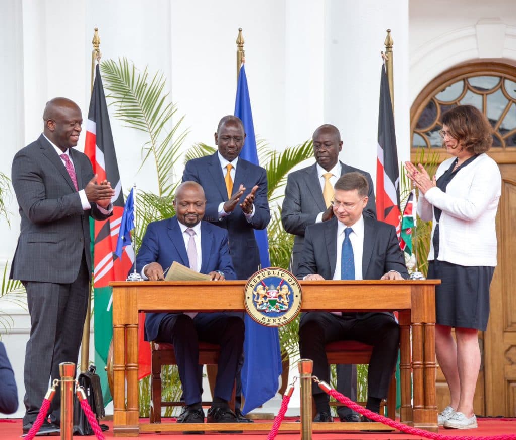 Kenya and EU signs economic partnership agreement