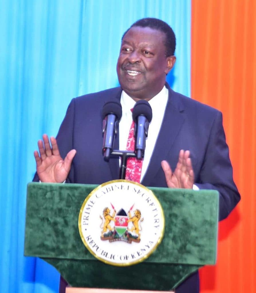 Mudavadi lauds digitization of gov’t services, says it will curb corruption