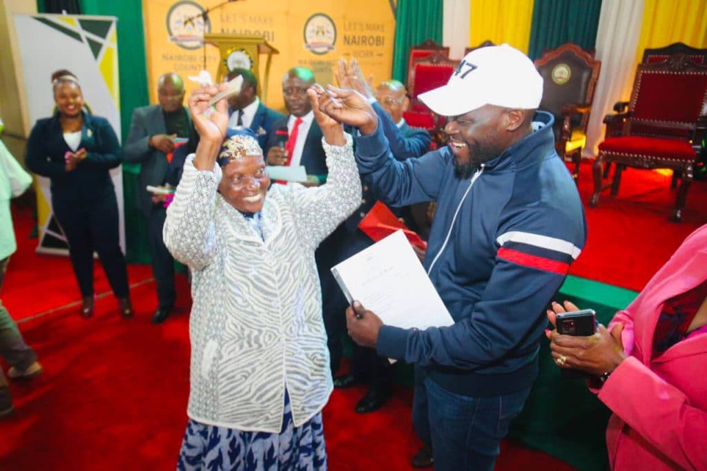Governor Sakaja commences issuance of 2000 title deeds