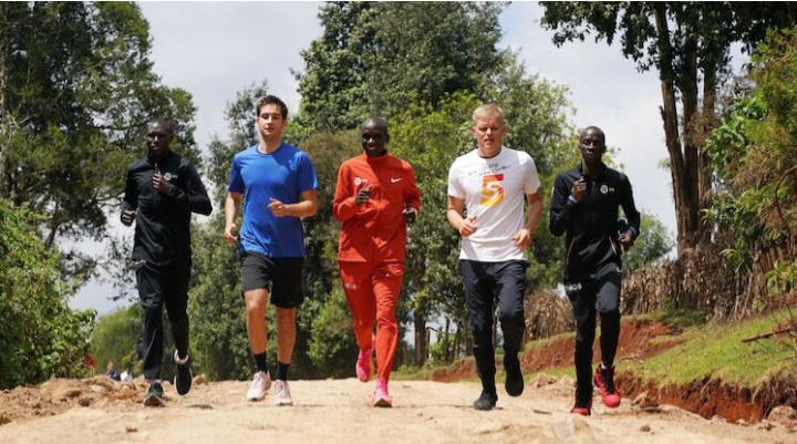 A meeting of legends:WRC stars and Eliud Kipchoge unite in Kenya