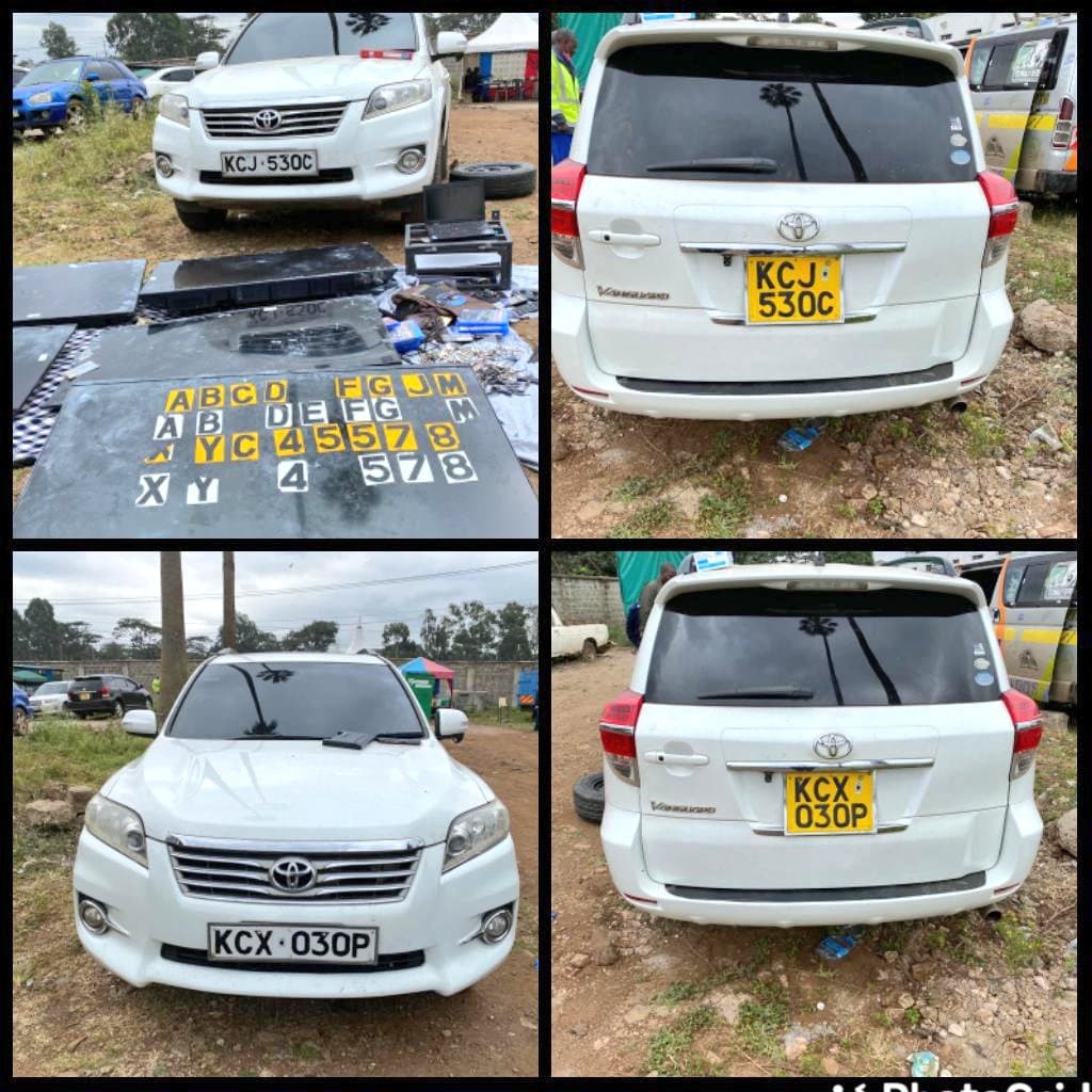 DCI intercept car used in a spate of housebreaking incidents