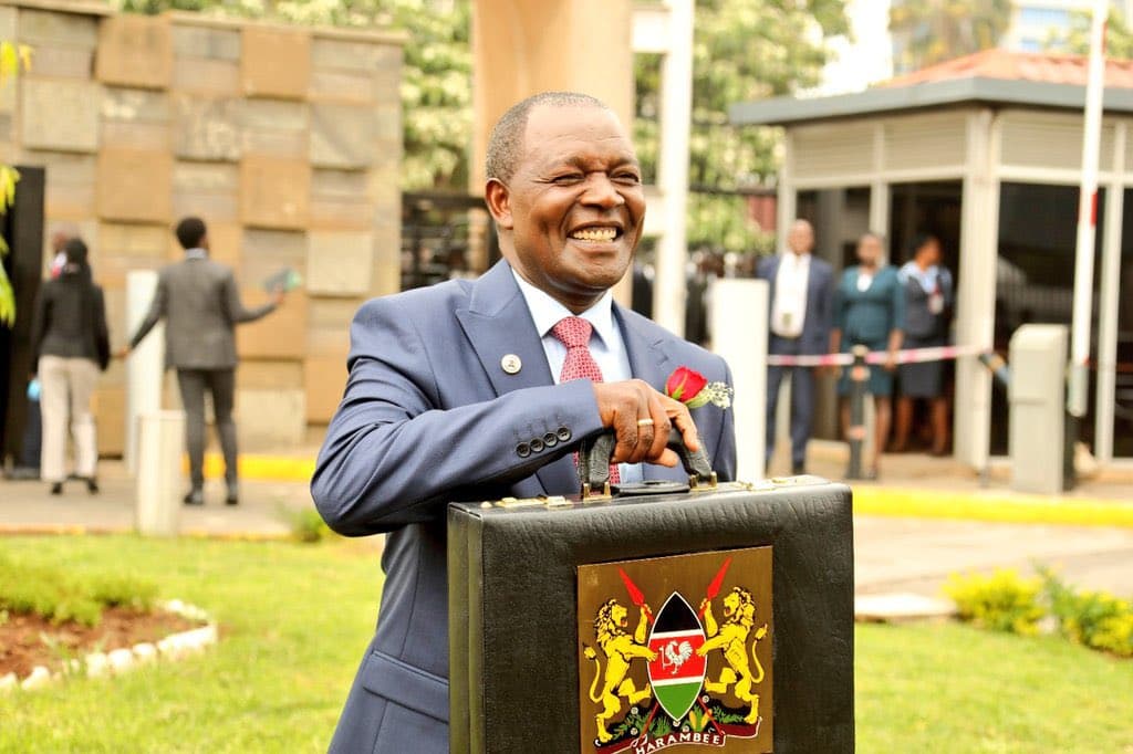 National Treasury CS Njuguna Ndung'u