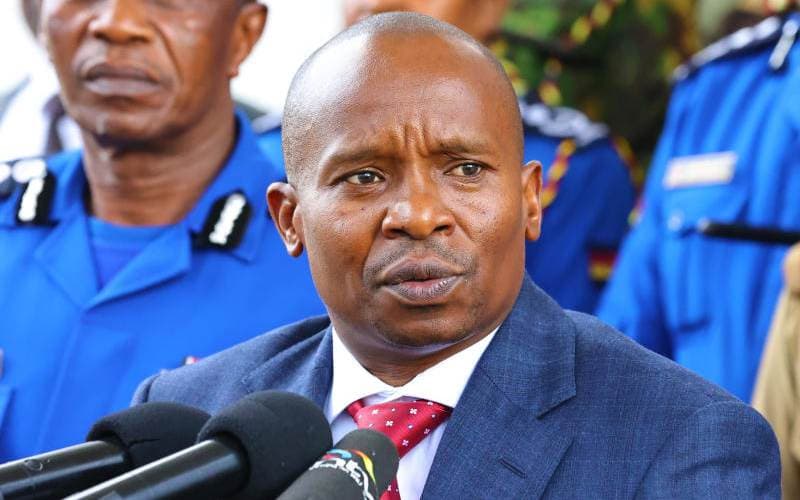 Interior CS Kithure Kindiki