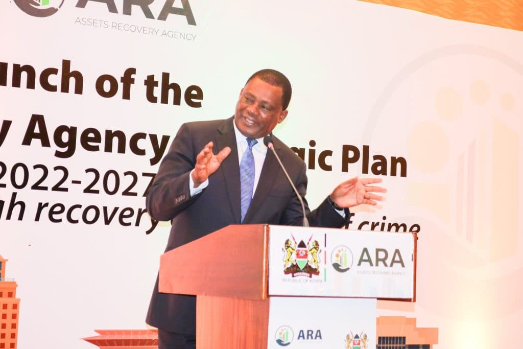 AG Muturi launches five-year Asset Recovery Strategic Plan