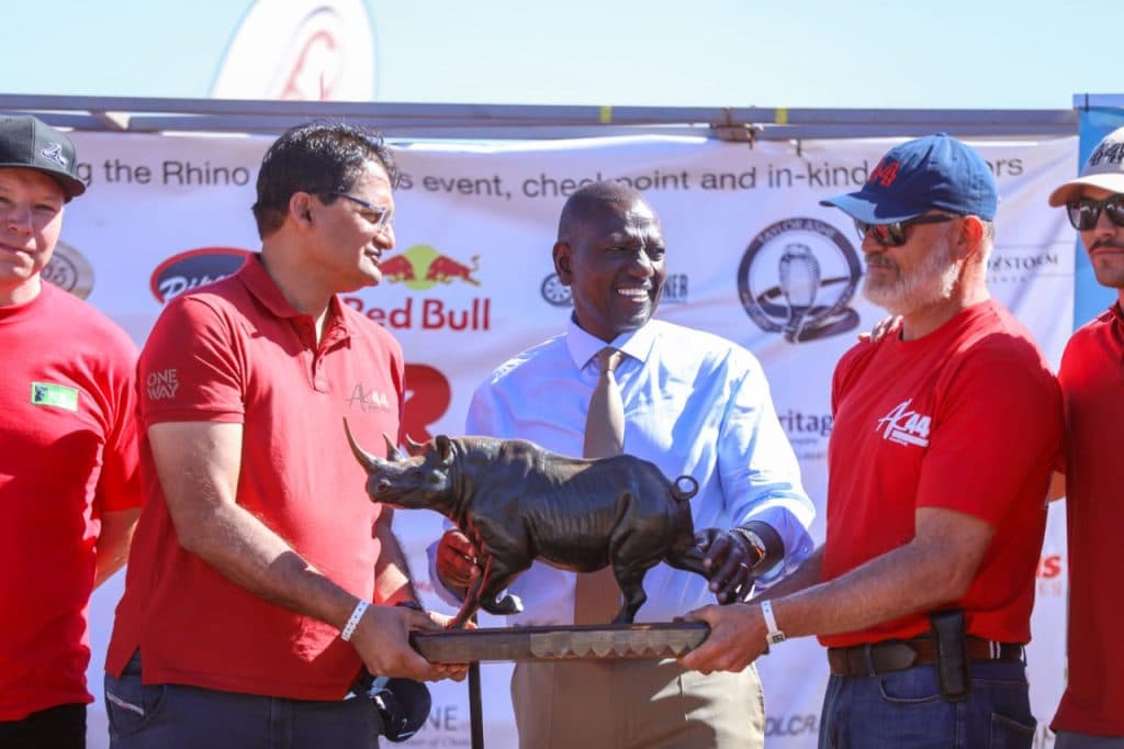 President Ruto pledges support to Rhino Charge organizers
