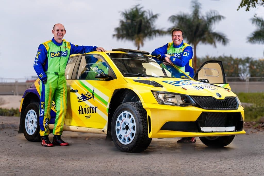 Tundo finishes 3rd in the WRC Safari Rally 2.