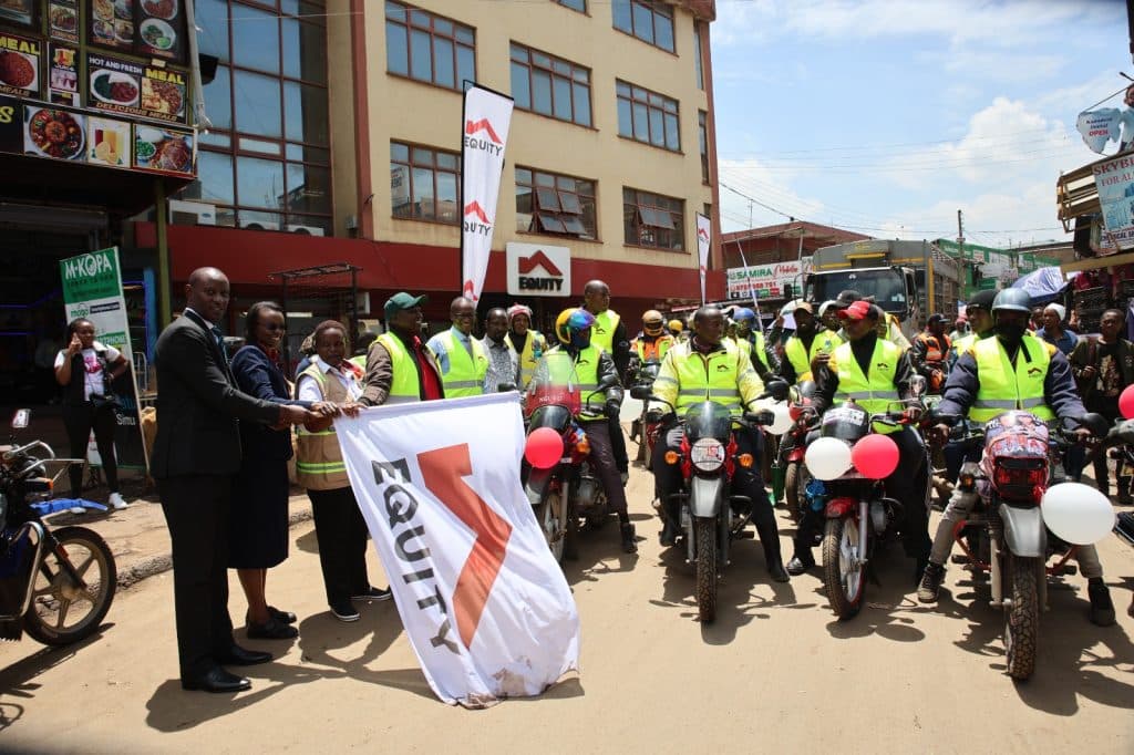 Nairobi bodaboda riders secure asset financing deal from Equity Bank