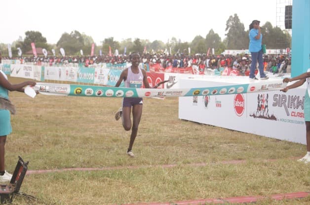 Dorminant Agnes Jebet retains 10km Absa Sirikwa Cross Country title