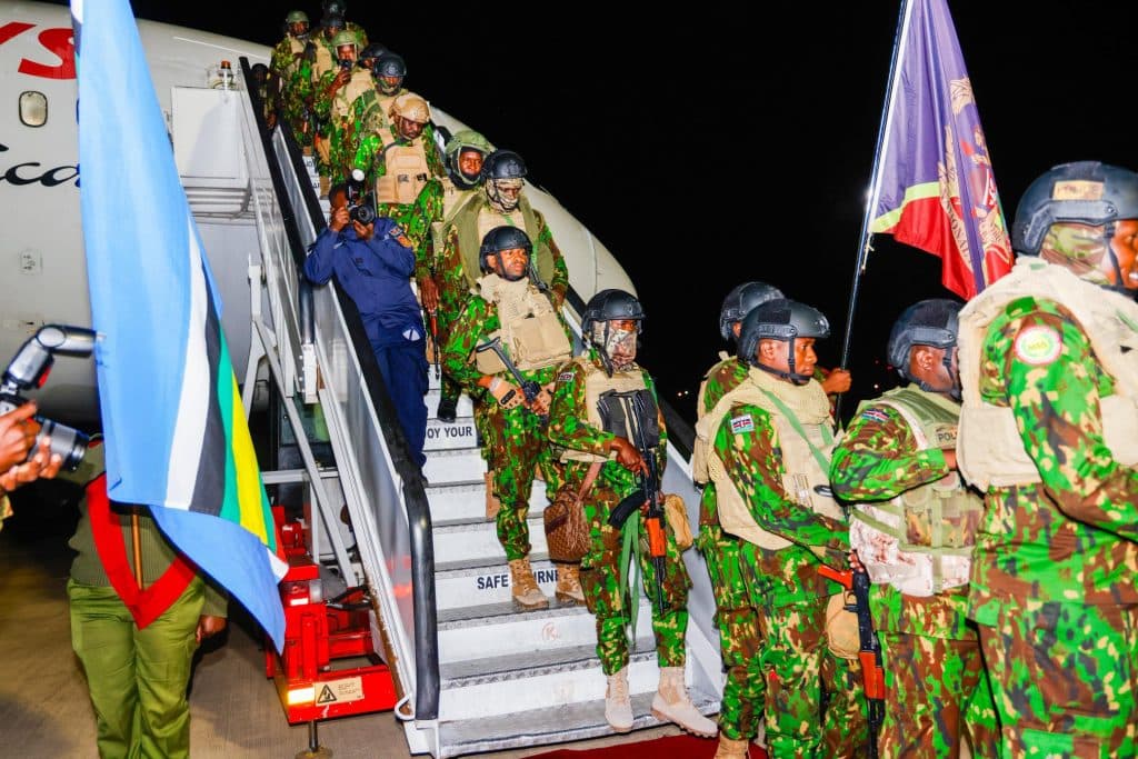 Third contingent of Kenyan police officers return from Haiti mission