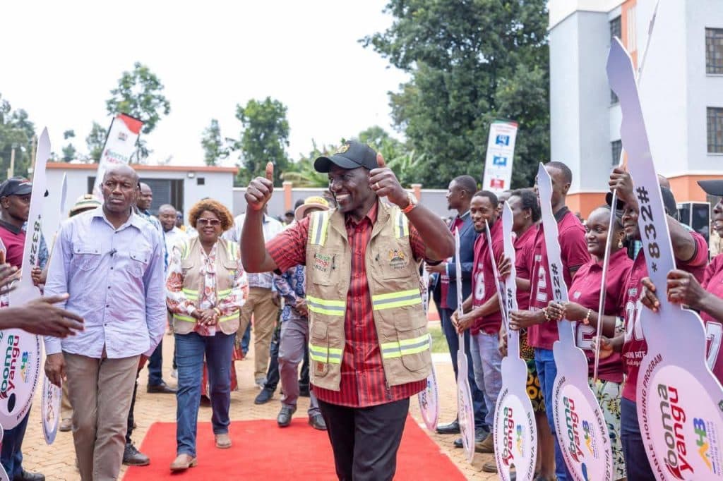 President Ruto hands over 180 Affordable Housing units in Kakamega