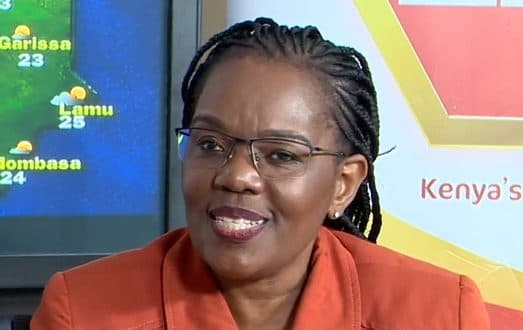 Kenya Broadcasting Corporation (KBC) Editor Judith Akolo