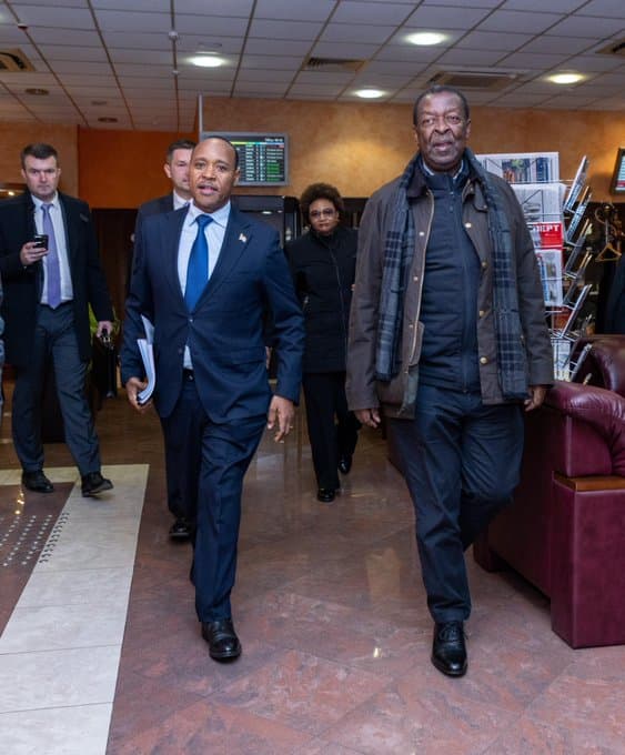PCS Mudavadi arrives in Moscow for a two-day State Visit