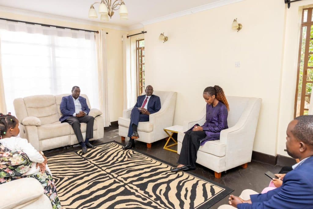 Ruto condoles with family of late Emurua Dikirr MP Johana Ng’eno