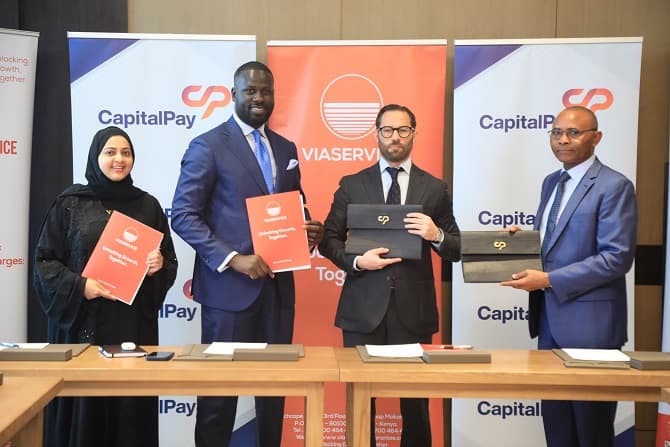 Viaservice Kenya, Capital Pay ink deal to reduce logistics cost