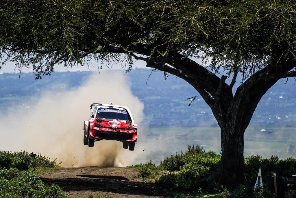 Pajari wins Safari Rally day 2, as Solberg maintains a slender lead