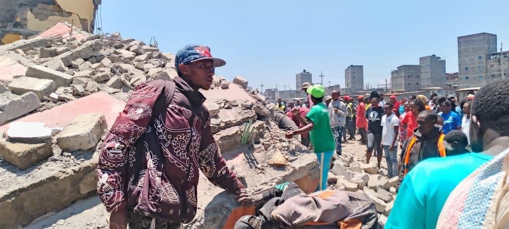 Nairobi County says collapsed Shauri Moyo building was earmarked for demolition