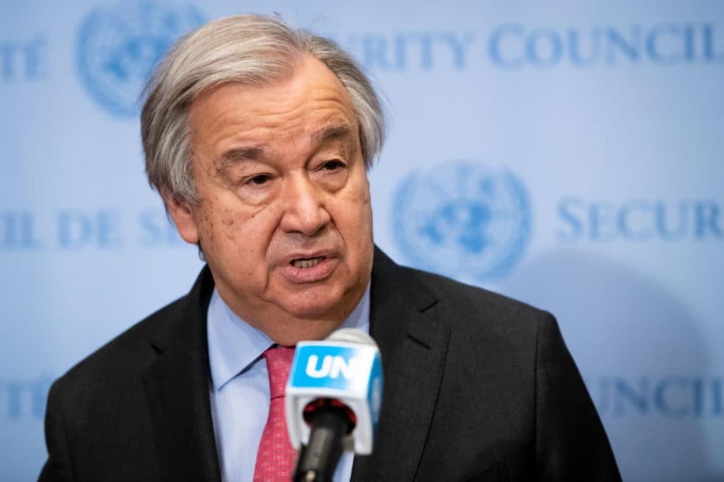 Iran War: UN Chief welcomes reopening of Strait of Hormuz
