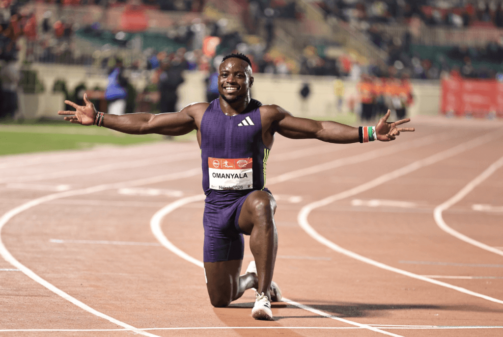 Omanyala lit up 7th Absa Kip Keino Classic with a 9.96 PB