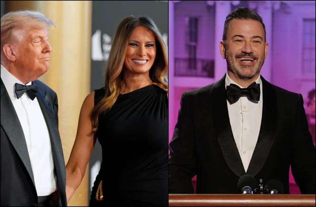 Trump, Melania slam Kimmel for ‘widow’ joke