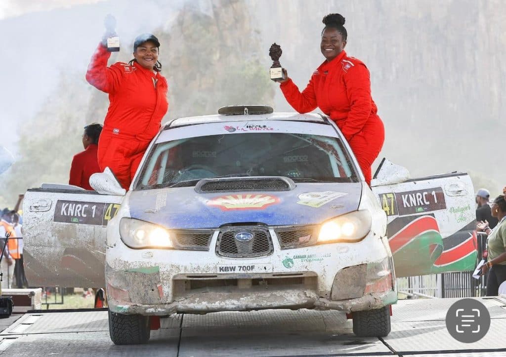 Pauline Sheghu and Linet Ayuko
