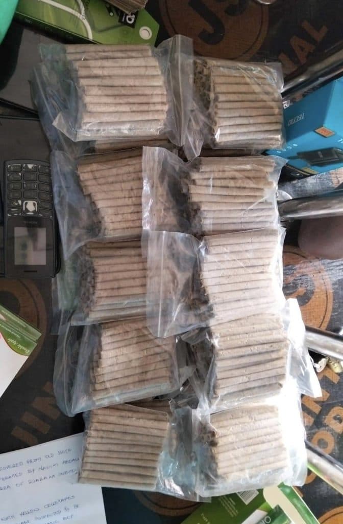 Detectives arrest two, seize narcotics at garage in Ruaka