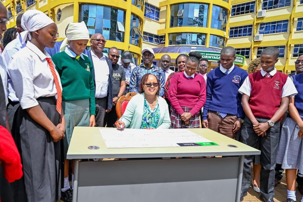 Waiguru disburses Ksh.129.5M bursaries to 48,000 students in Kirinyaga