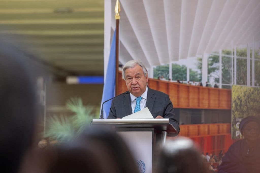 UN Chief hails Nairobi as pillar of global multilateralism