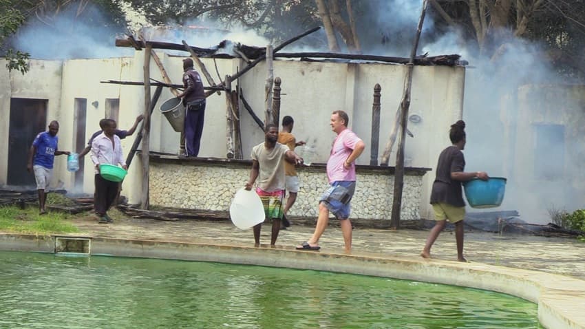 Fire razes Malindi villas, owners count millions in losses