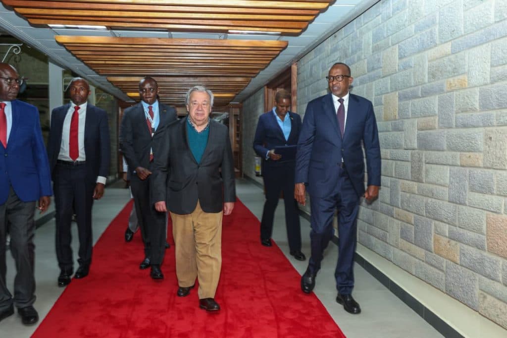 Ruto, UN SG António Guterres to commission the expansion of UN’s offices
