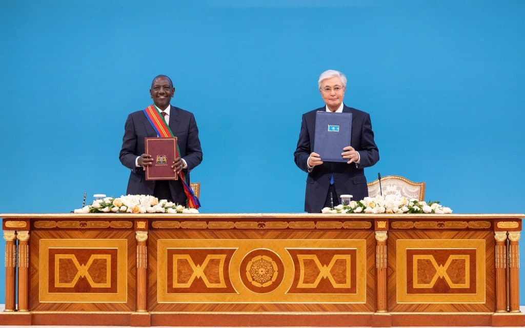Kenya, Kazakhstan sign agreements to deepen ties