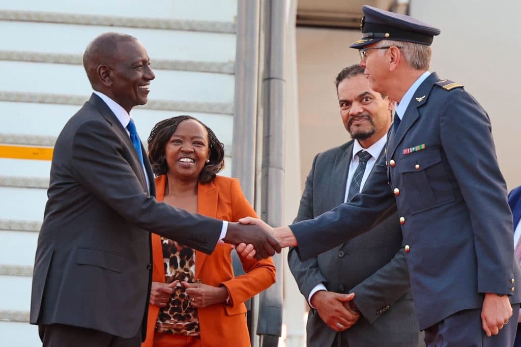 Ruto begins South Africa State Visit