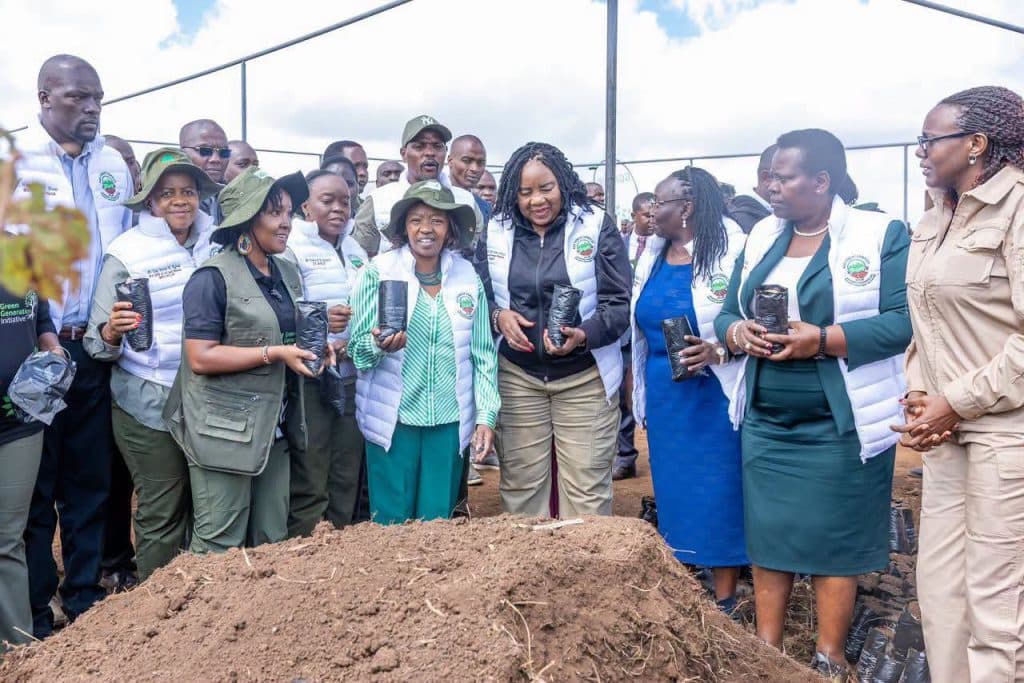 First Lady adopts 33 hectares in Mau Forest restoration drive