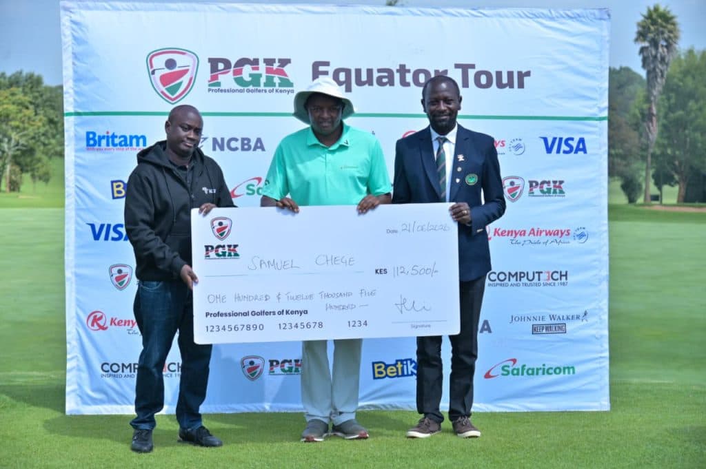 Dismas Indiza wins third leg of PGK Equator Tour at Limuru Country Club