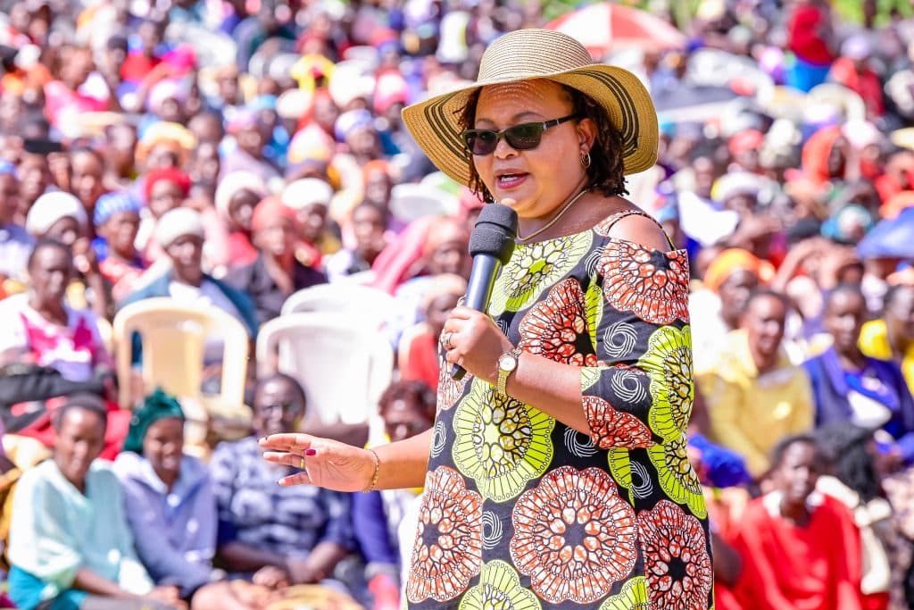 Waiguru urges Ol Kalou voters to back UDA candidate