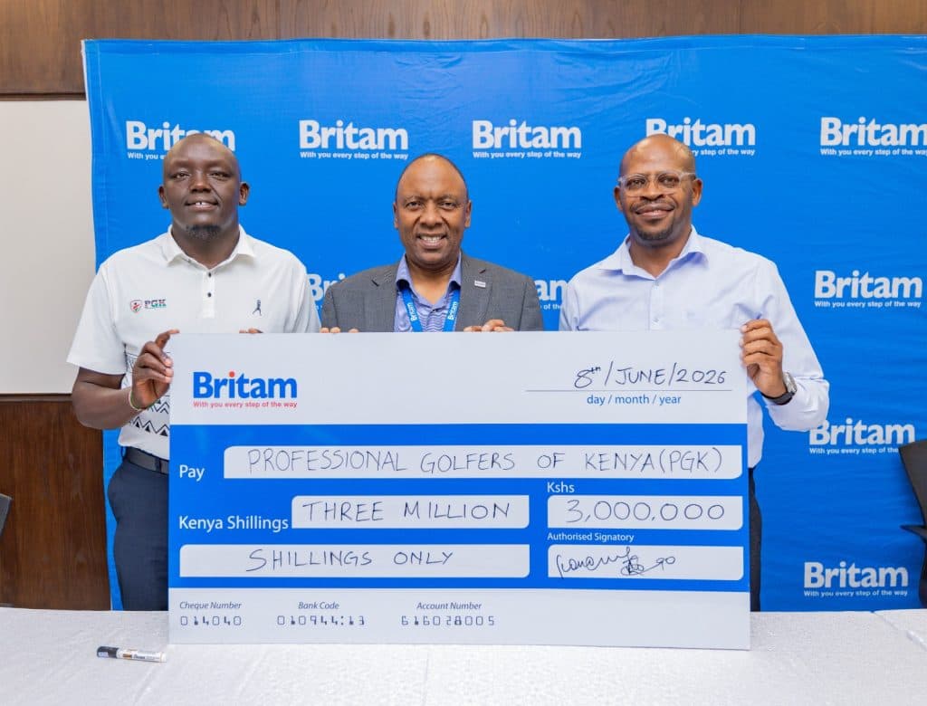 Golf:Boost for quartet as Britam backs their PGK Tour campaign
