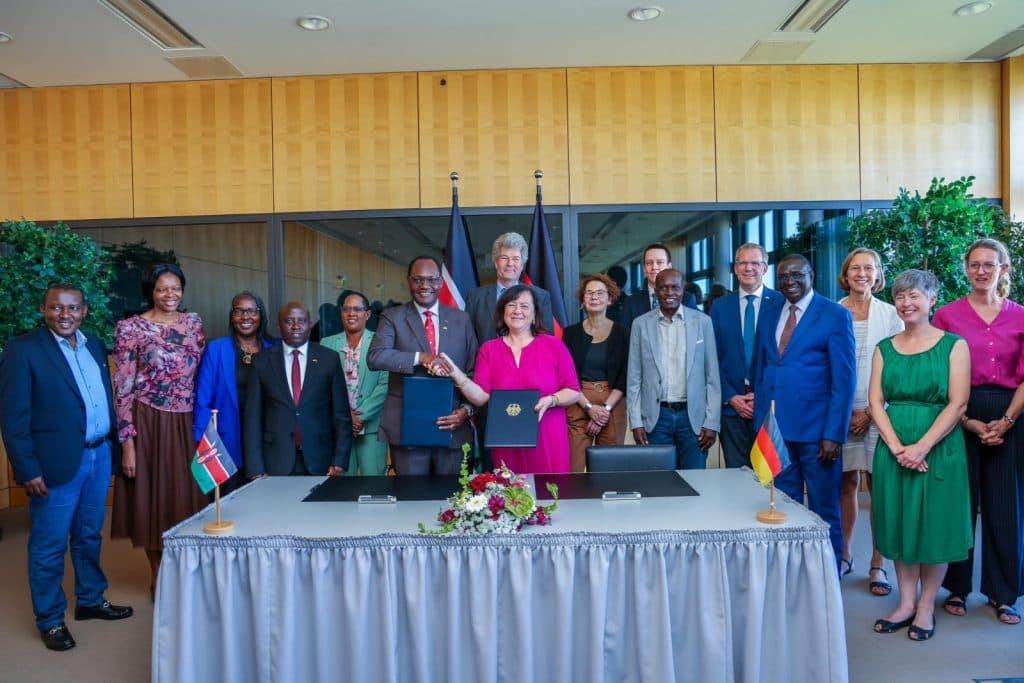 Kenya secures Ksh7.8B in cooperation support from Germany