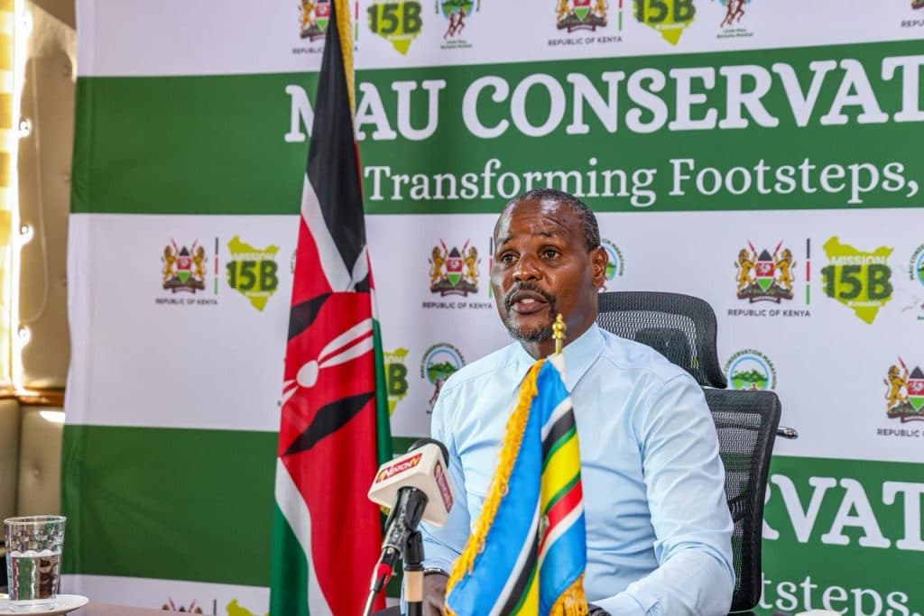 PS Ng’eno rallies support for Mau Forest restoration amidst climate crisis