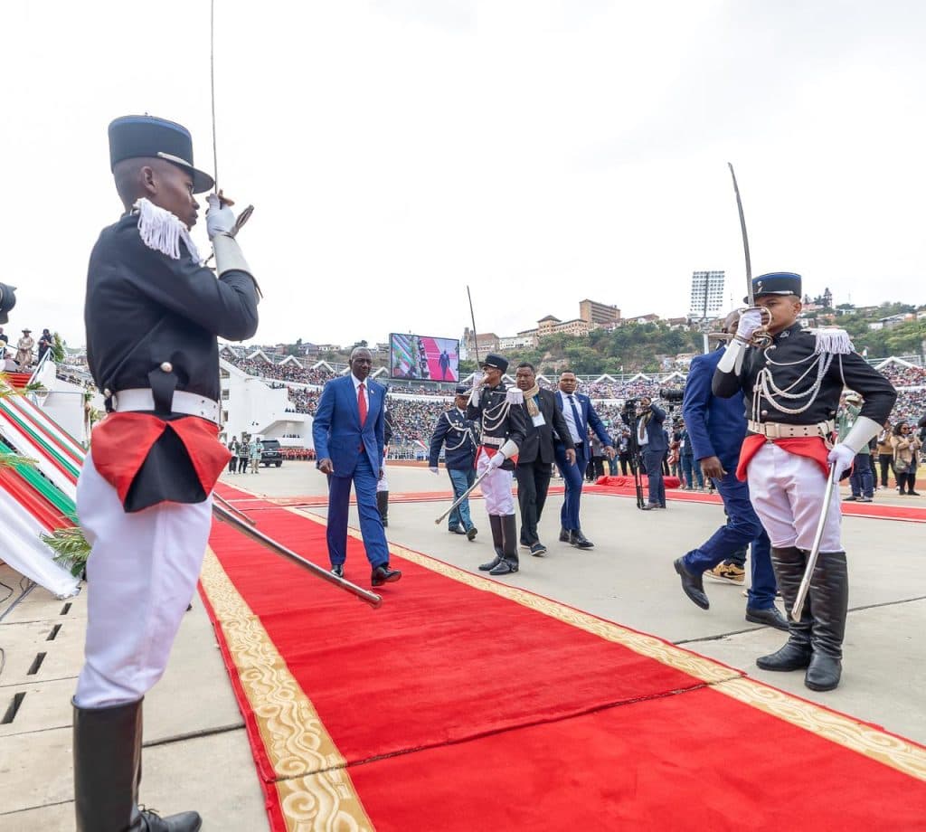 Ruto arrives in Madagascar for official visit, Independence Day celebrations