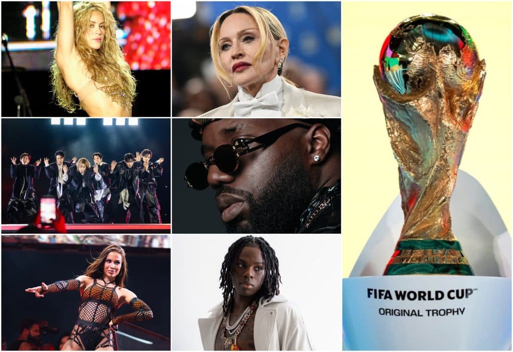 How the World Cup is blending soccer with music