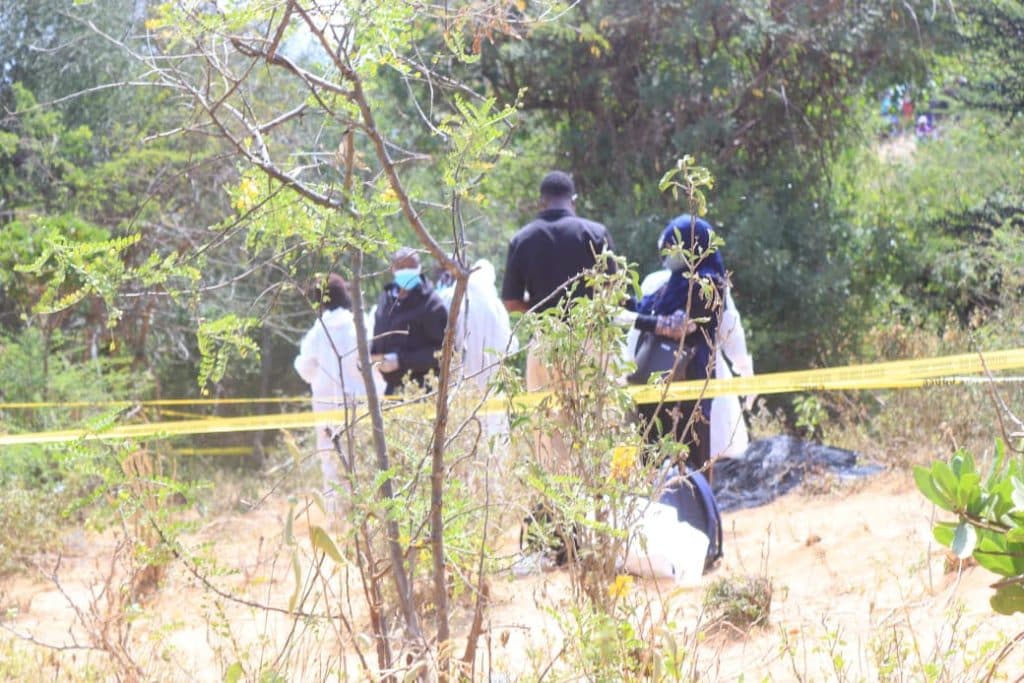 Bodies of four men exhumed from mass grave in Mwingi