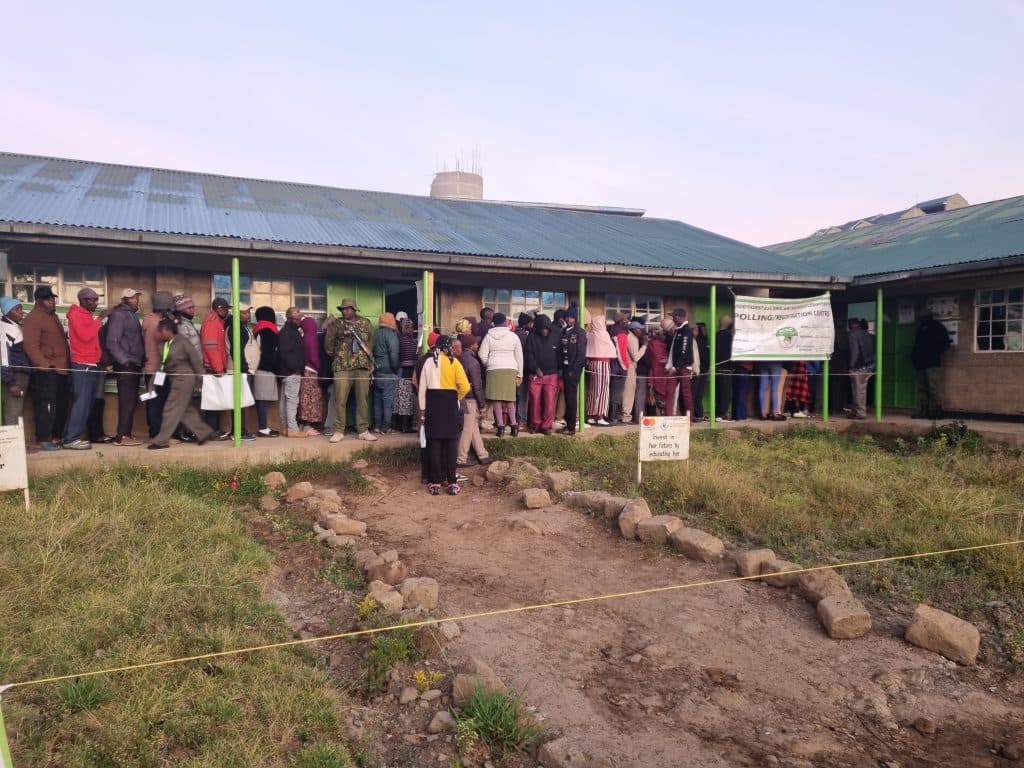 Ol Kalou by-election: Residents brave chilly morning as voting begins