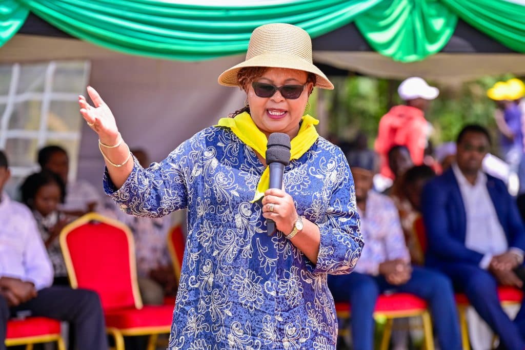 Waiguru leads final UDA campaign push in Ol Kalou, calls for peaceful by-election