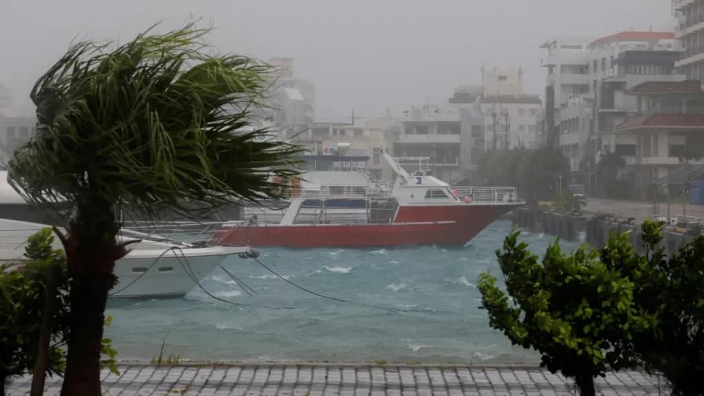 China’s second typhoon in a week makes landfall
